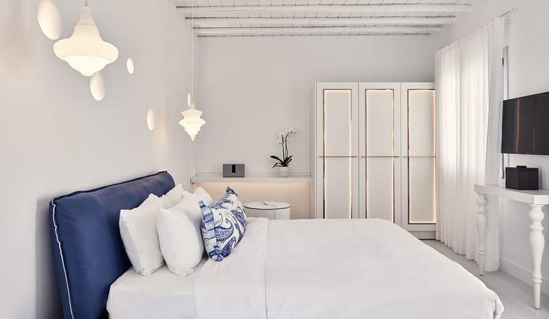Katikies Mykonos-Superior Double Room With Open Air Jetted Tub_17620